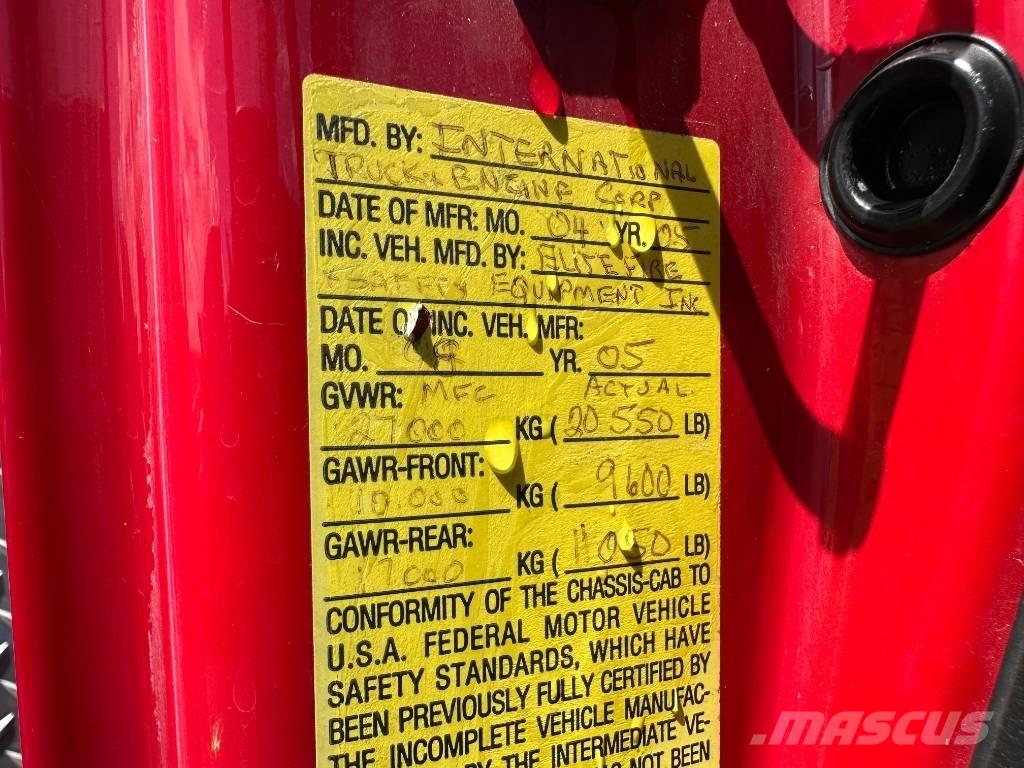 International 7300 消防车