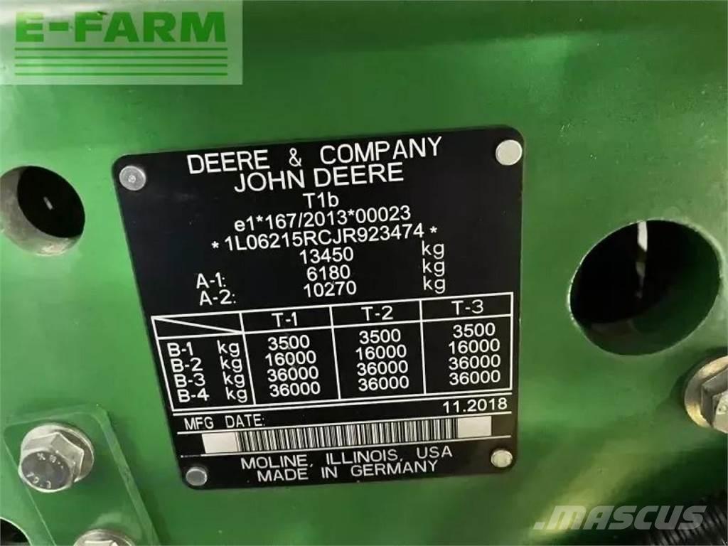 John Deere 6215r 拖拉机/农用车