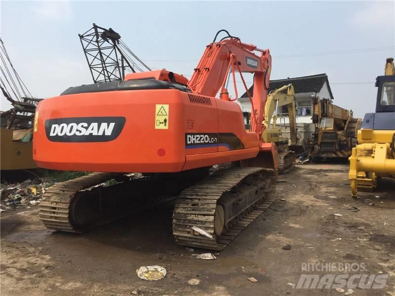 Doosan dh220lc-7 履带挖掘机