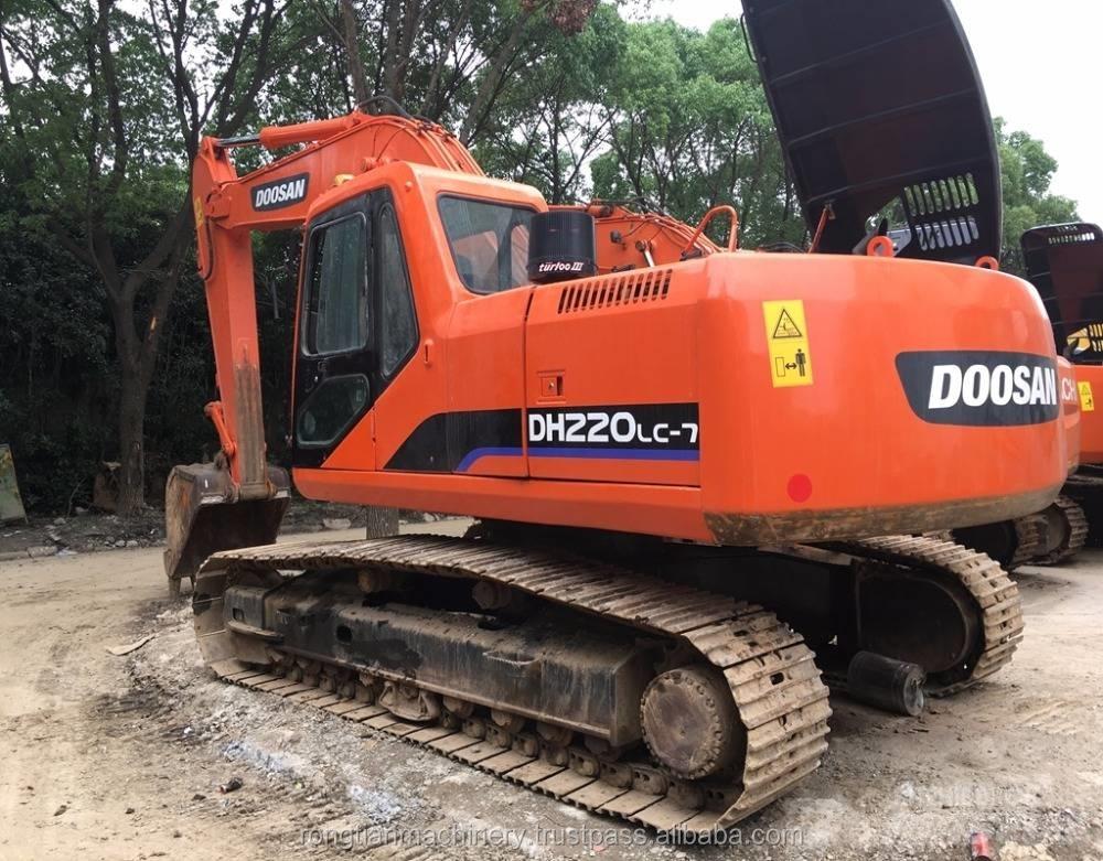 Doosan dh220lc-7 履带挖掘机