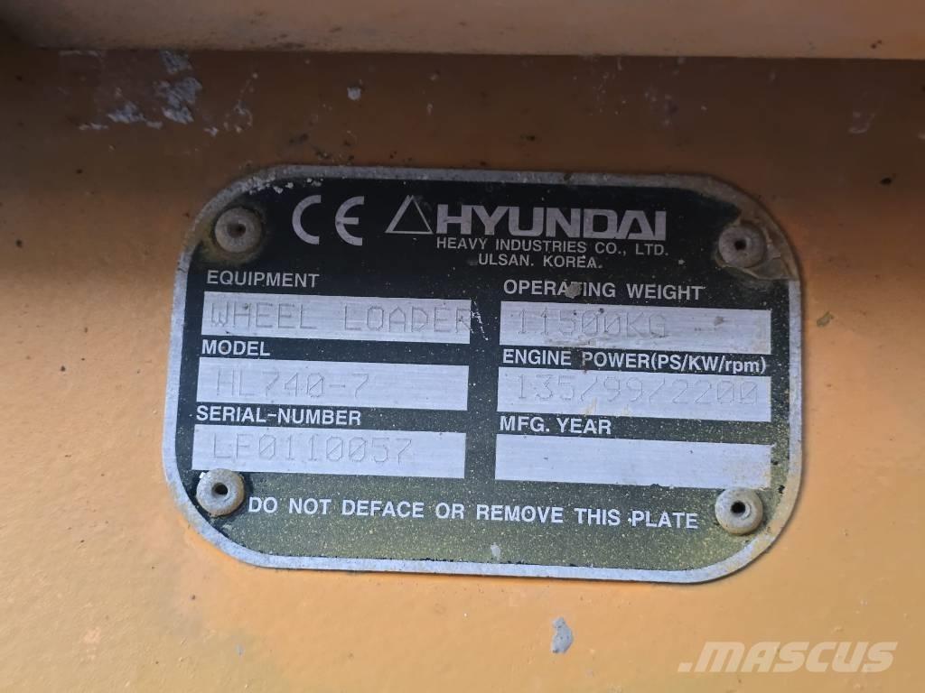 Hyundai 740-7 轮式装载机