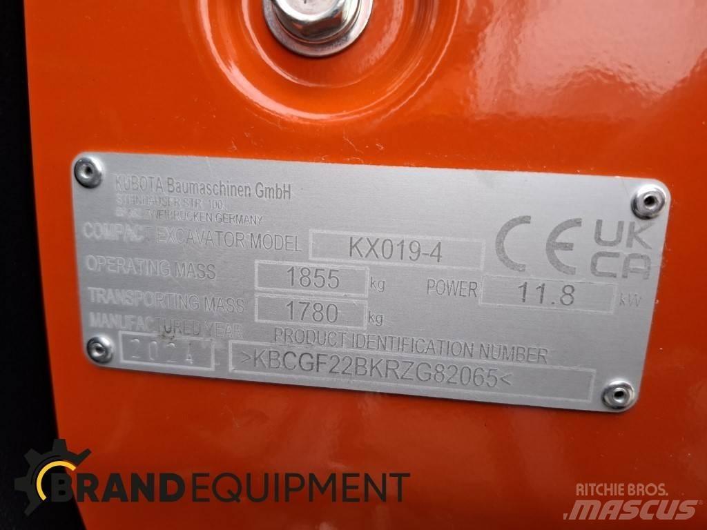 Kubota KX019-4 小型挖掘机