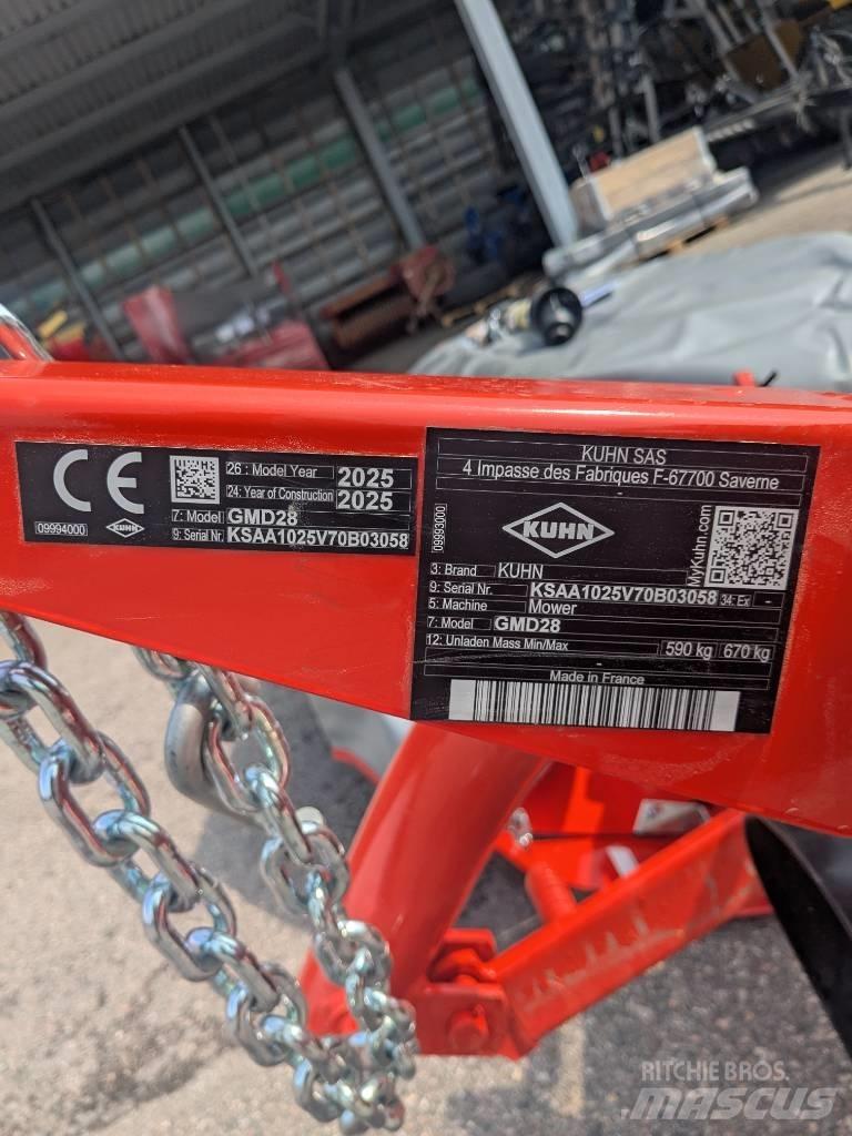 Kuhn GMD 28 割草机