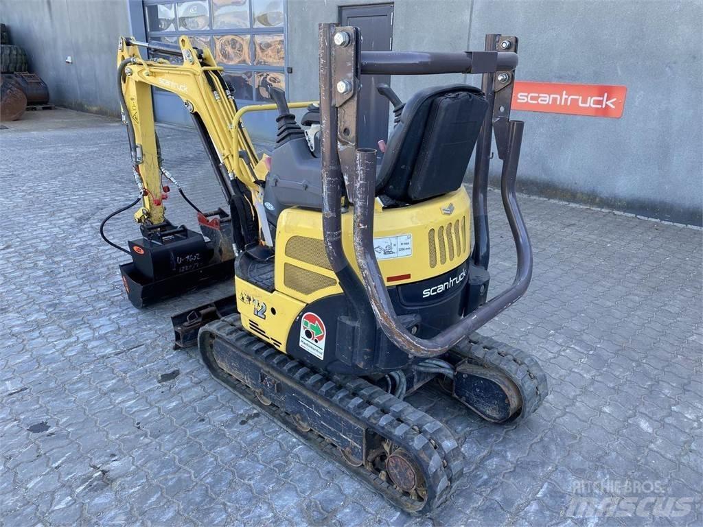 Yanmar VIO12 轮式挖掘机