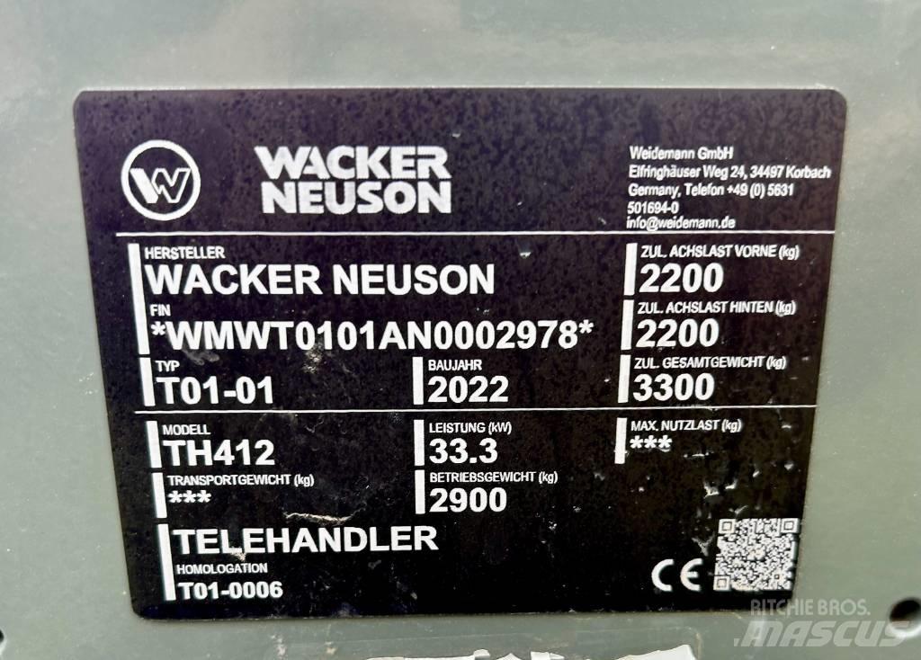 Wacker Neuson TH 412 伸缩臂叉装车|叉装车