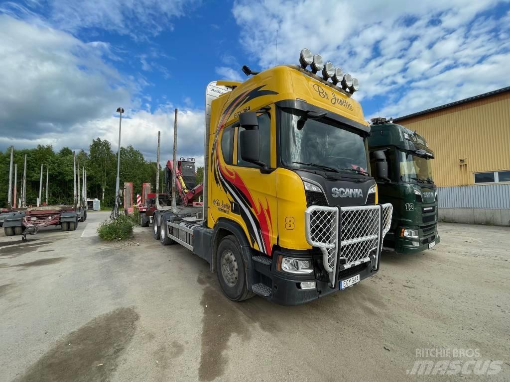 Scania R650 木材运输车