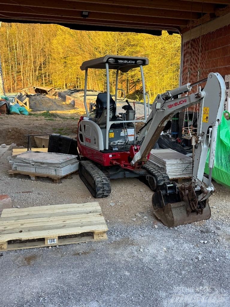 Takeuchi TB 216 小型挖掘机