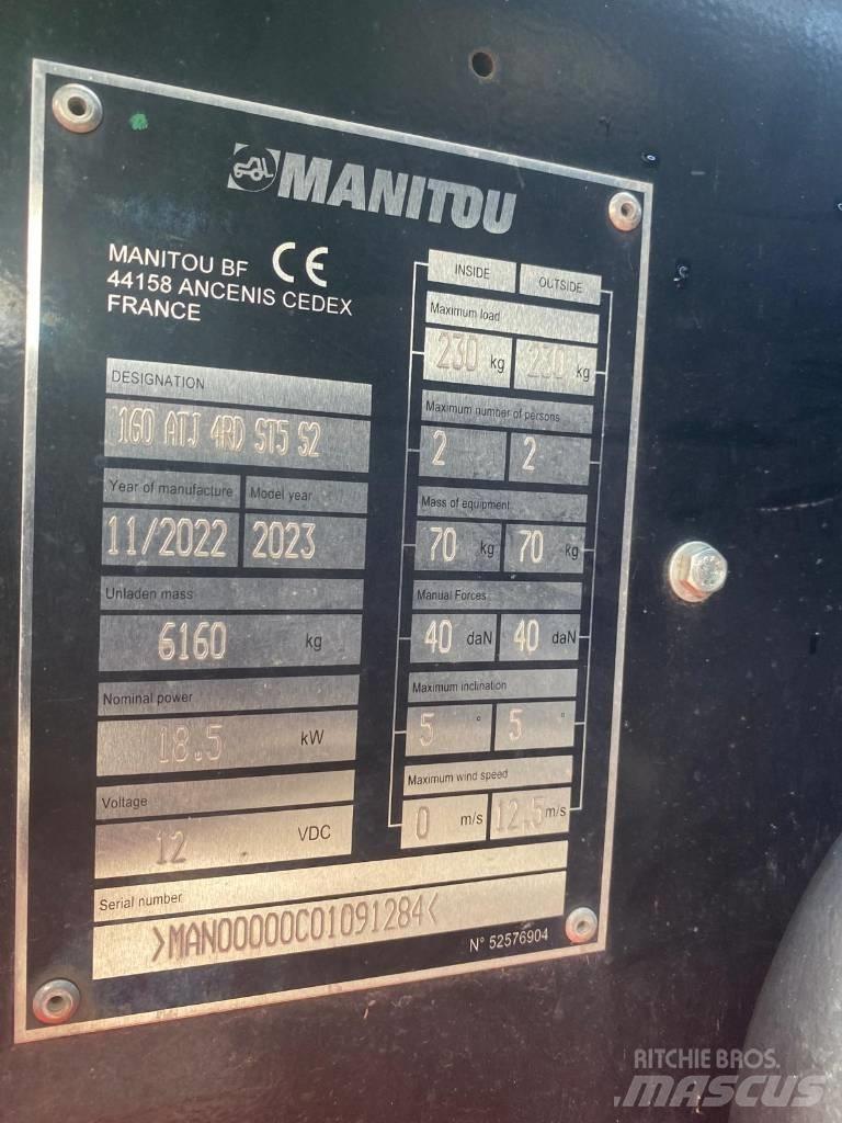 Manitou 160 ATJ 曲臂高空工作平台