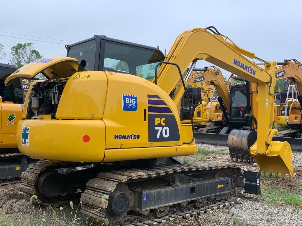 Komatsu PC 70 中型挖掘机