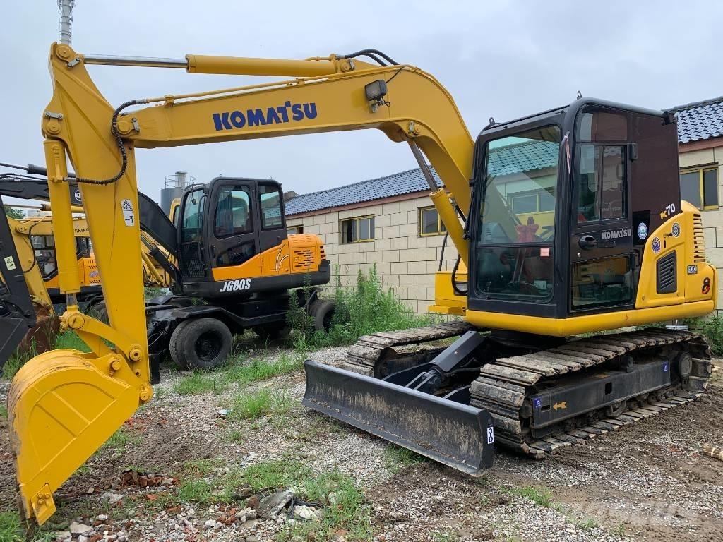 Komatsu PC 70 中型挖掘机