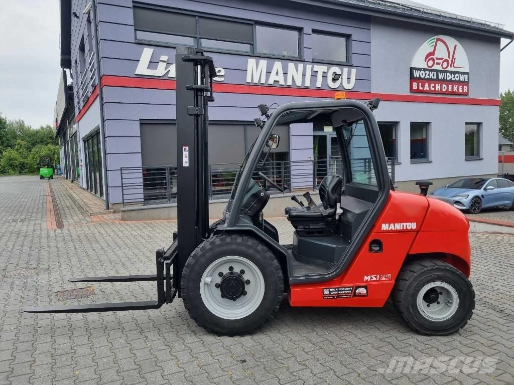 Manitou MSI 25 T 越野叉车|叉装车