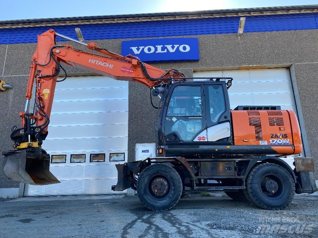 Hitachi ZX170w-6 2P 轮式挖掘机
