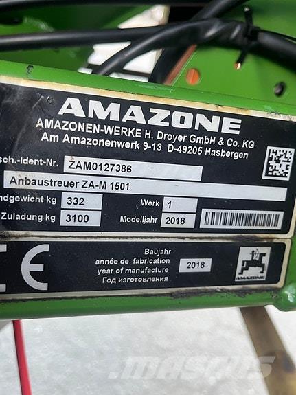 Amazone ZA-M 1501 矿物肥料撒播机