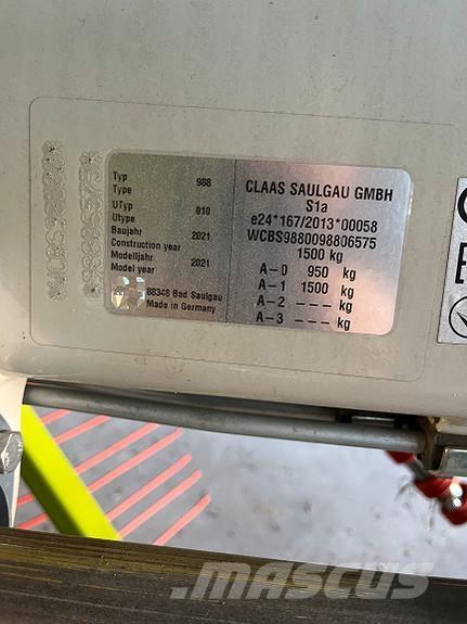 Claas Liner 2900 料堆整形机