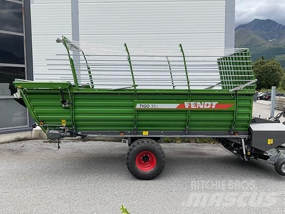Fendt Tigo 35 s 箱式拖车