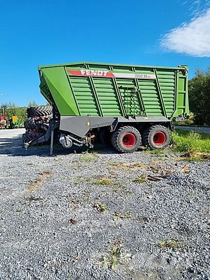 Fendt Tigo 50 PR 箱式拖车
