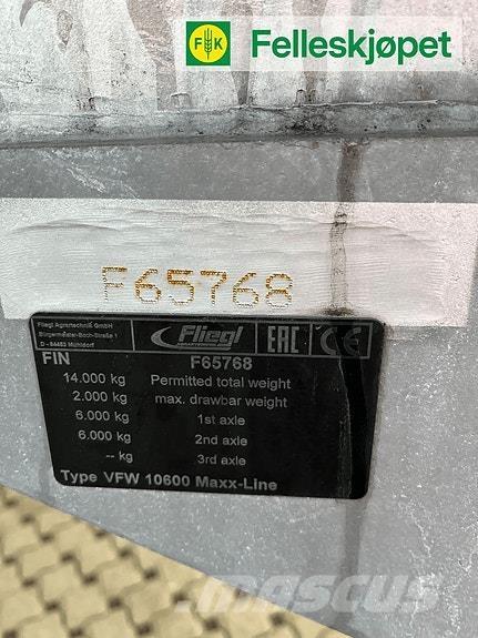 Fliegl VFW 10600 矿物肥料撒播机