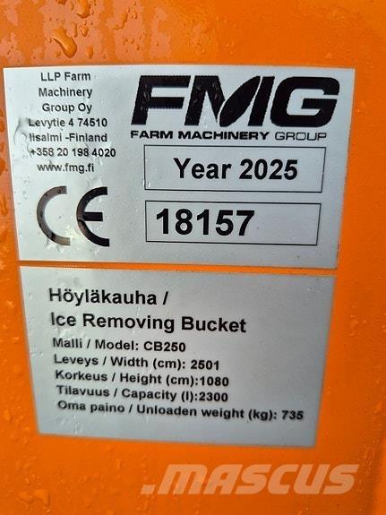 FMG CB 250 其他清扫车和扫雪车
