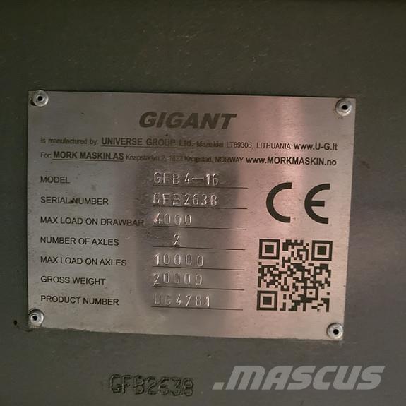 Gigant GFB 4-16 箱式拖车