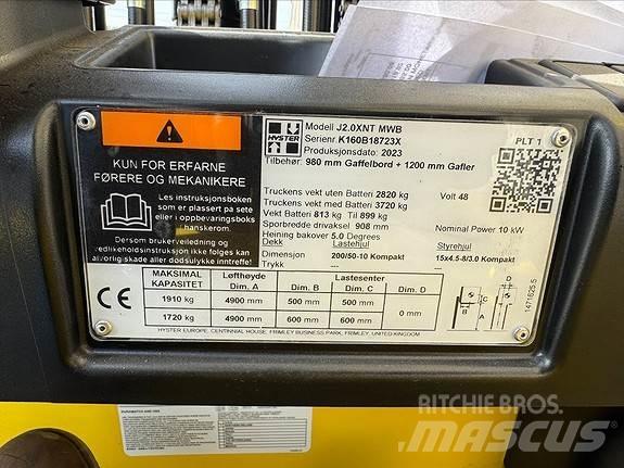 Hyster J2,0XNT 柴油叉车
