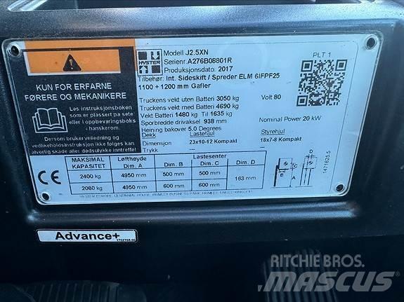 Hyster J2,5XN 柴油叉车