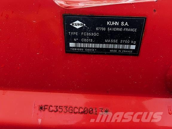 Kuhn FC353 GC 割草机