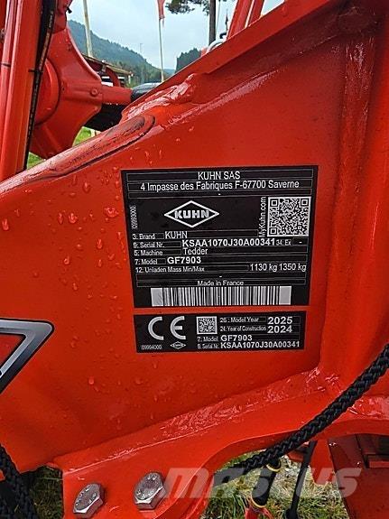 Kuhn GF7903 圆捆打捆机