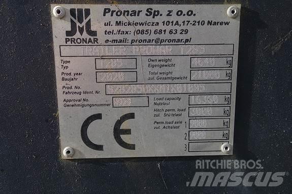 Pronar T285 箱式拖车