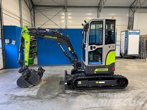 Zoomlion ZE26GU 小型挖掘机