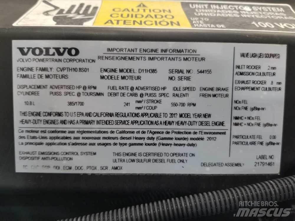 Volvo D11H 发动机