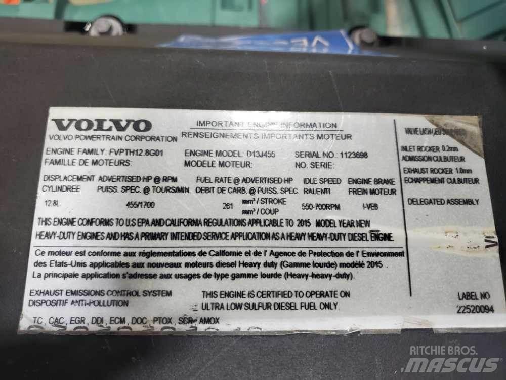 Volvo D13J 发动机