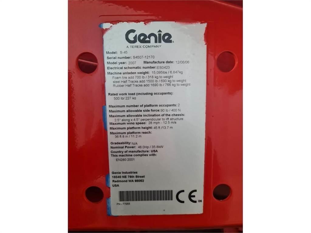 Genie S-45 直臂高空工作平台