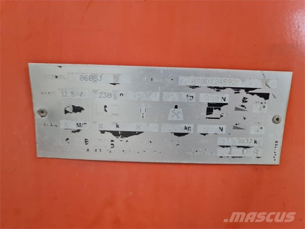 JLG 860SJ 直臂高空工作平台
