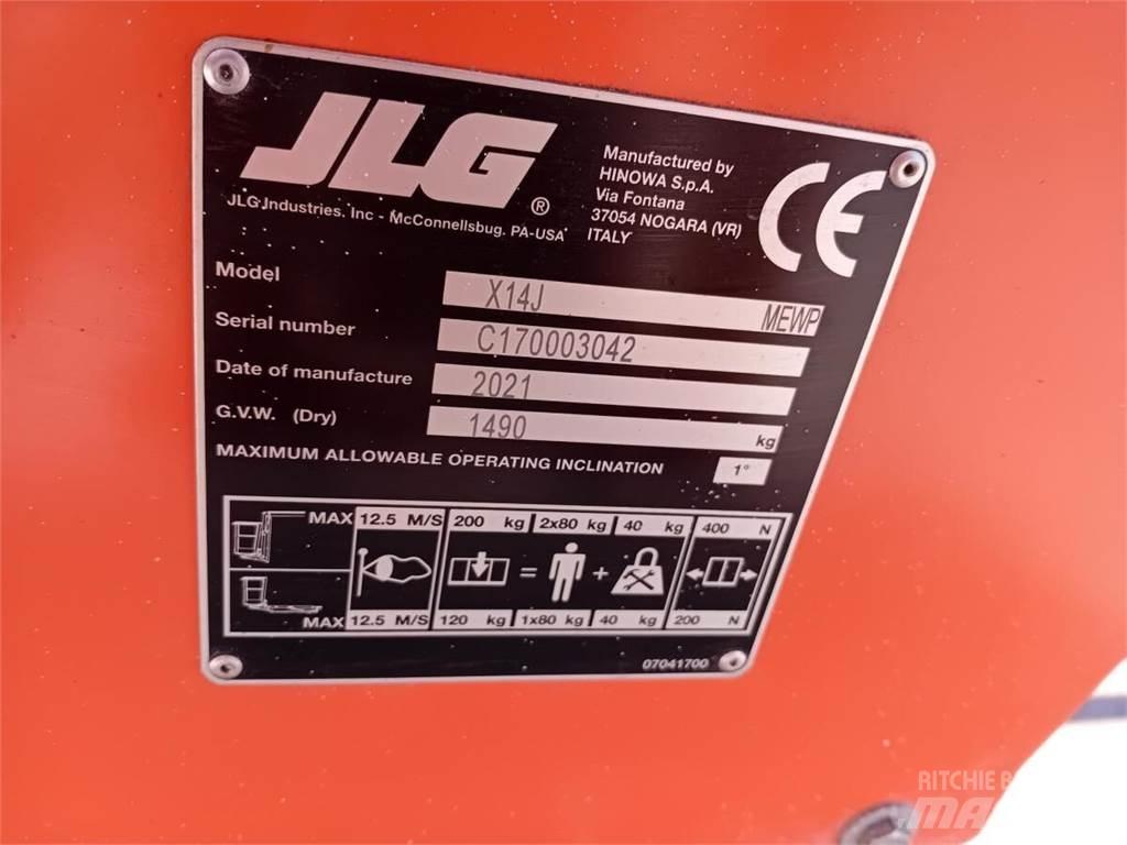 JLG X14J 曲臂高空工作平台