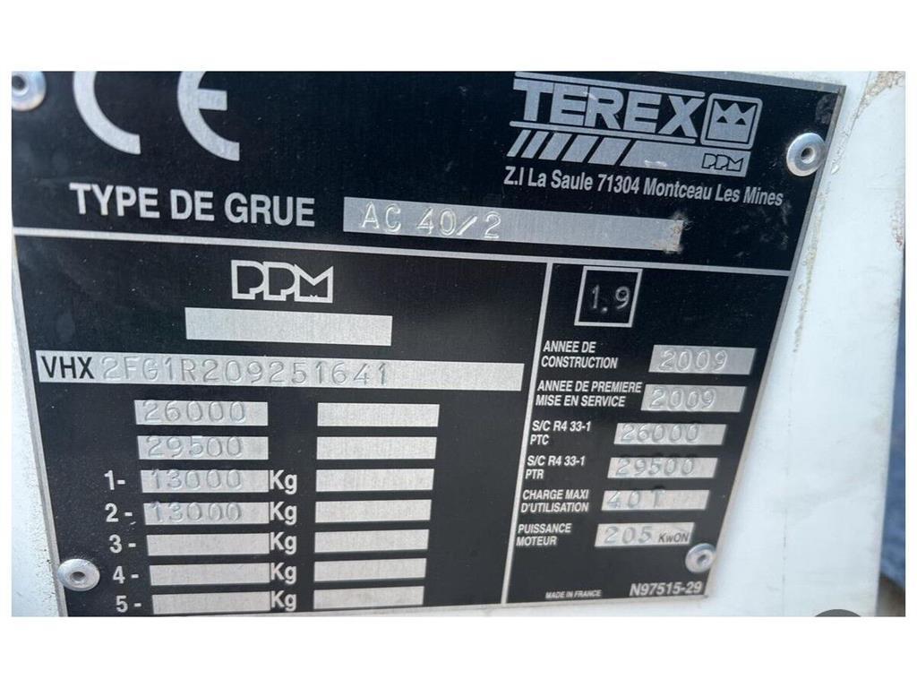 Terex AC40 全地面起重机︳移动式起重机