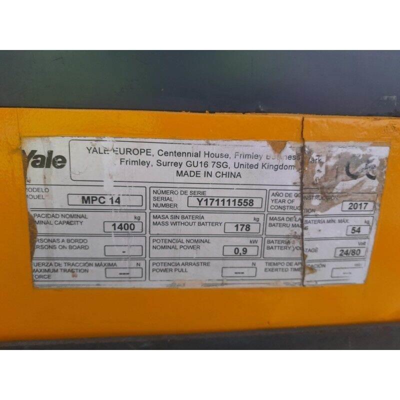 Yale MPC14 手摇升降机