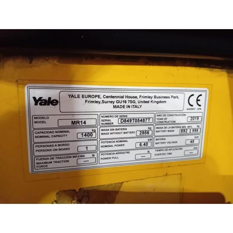 Yale MR14 前移式叉车
