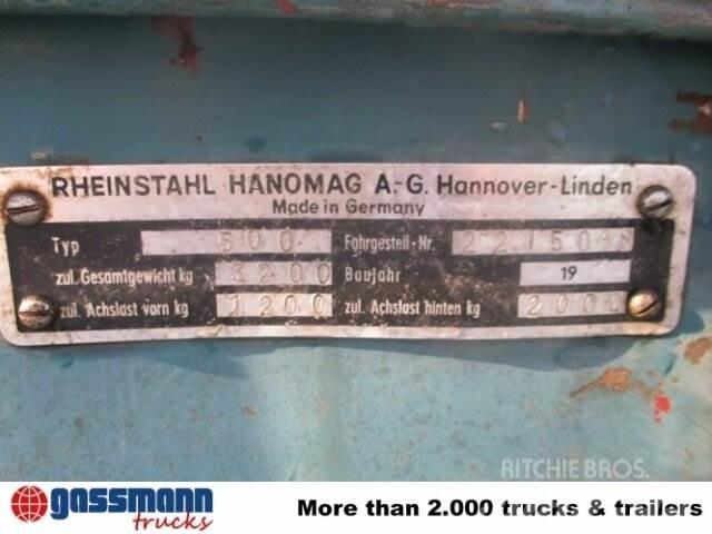 Hanomag Granit 500 建筑机械-其他