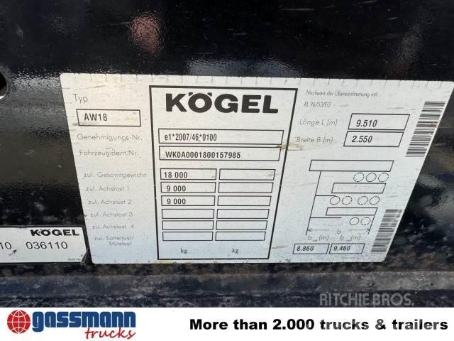 Kögel AW 18 其他拖车