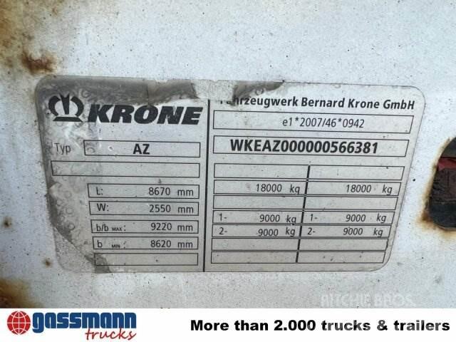 Krone AZP 18 侧帘拖车