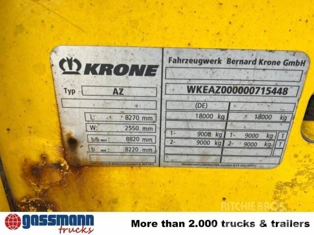 Krone AZP 18 侧帘拖车