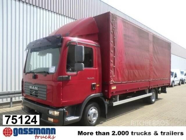 MAN TGL 8.210 BL 4x2 平板栏板货车