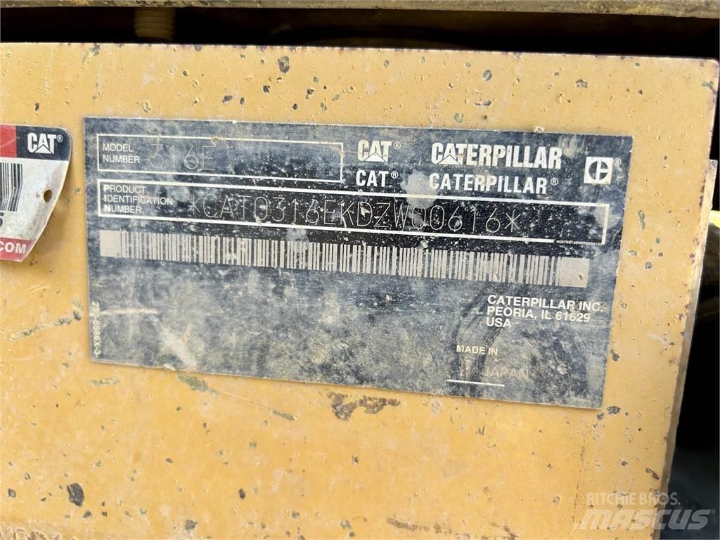CAT 316EL 履带挖掘机