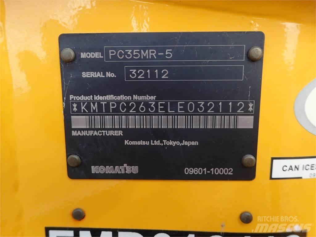 Komatsu PC35MR-5 +1 履带挖掘机