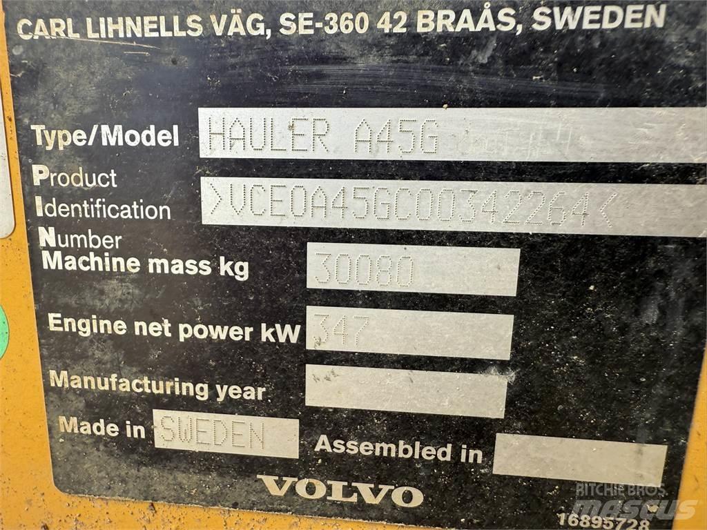 Volvo A45G W/ TAILGATE 铰接式自卸车