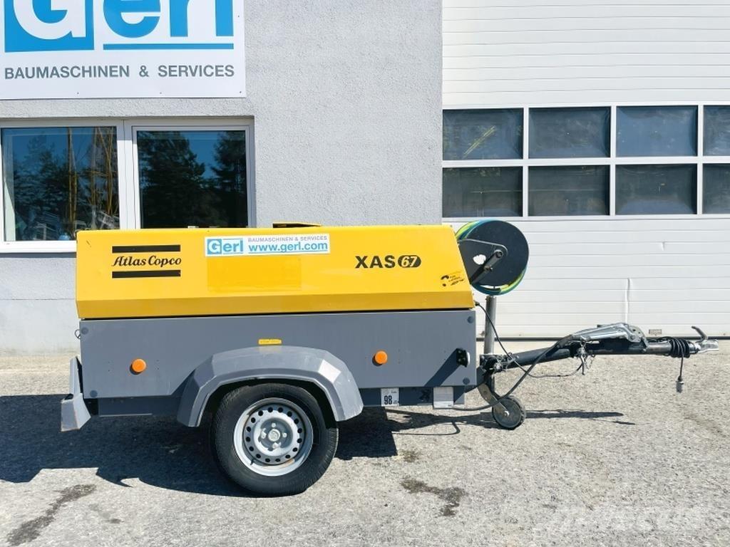Atlas Copco XAS67 DDG 压缩机