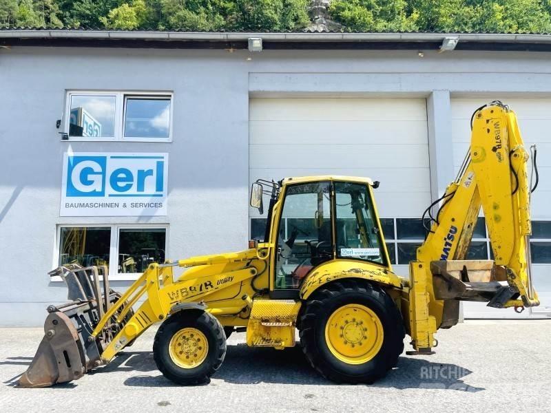 Komatsu WB97R-2 反铲装载机