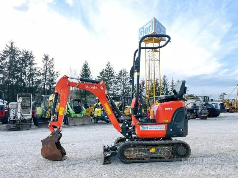 Kubota K008-3 小型挖掘机