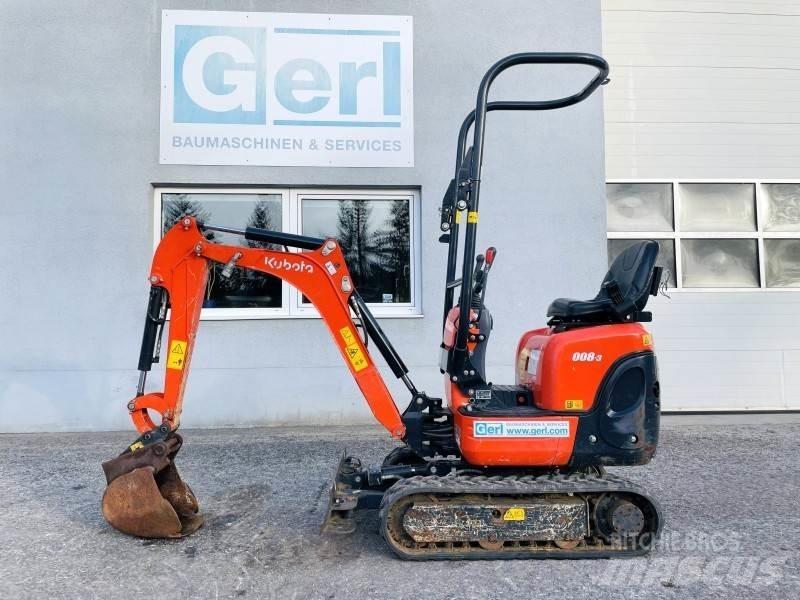 Kubota K008-3 小型挖掘机