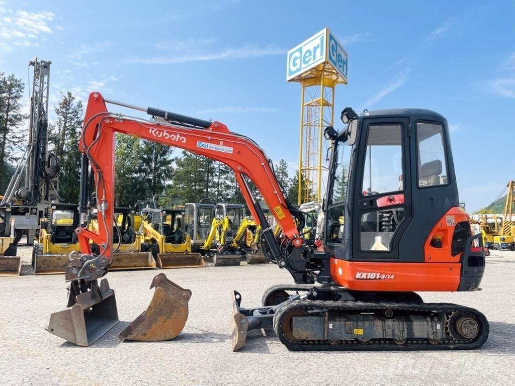 Kubota KX101-3a 小型挖掘机